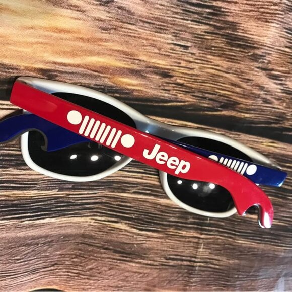 Jeep Sunglasses American Flag Forth of July Red White Blue USA NEW Custom Made - Picture 14 of 14